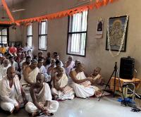 Re-opening of Shrimat Pandurangashram Vaidik Pathshala, Shirali (21 May 2023)